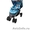 Коляска Lider Kids S100 (цвет – голубой,  картинка с мишками на спинке) #65167