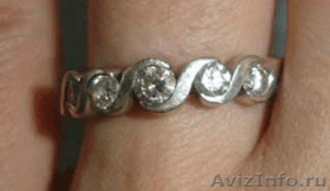 Шикарное золотое кольцо с брюликами - Изображение #1, Объявление #319900