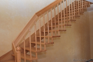 деревянные лестницы на заказ - Изображение #1, Объявление #350324