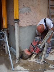 Сверление отверстий в бетоне Бурение бетона Резка проёмов Челябинск Цена  - Изображение #2, Объявление #593327