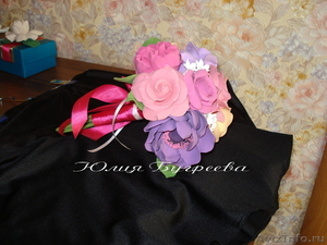 Свадебные букеты,цветочные композиции из полимерной глины - Изображение #6, Объявление #566785