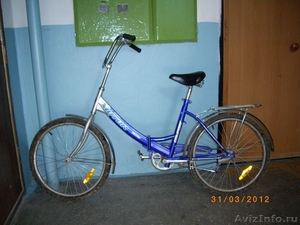 Продам дорожный складной велосипед motor - Изображение #1, Объявление #604851