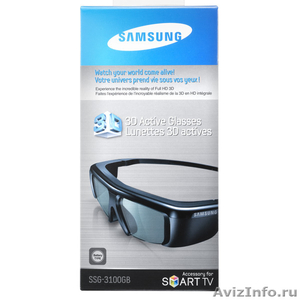 Активные 3D очки SAMSUNG SSG-3100GB. Бесплатная доставка - Изображение #1, Объявление #671543