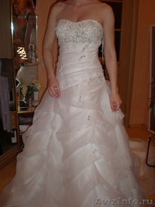 Шикарное свадебное платье цвета Ivory - Изображение #1, Объявление #684322
