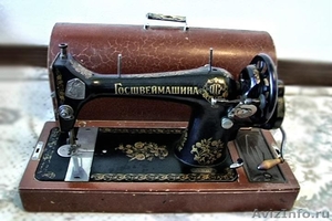 Ножная швейная машина 20-х годов 20 века - Изображение #1, Объявление #727045