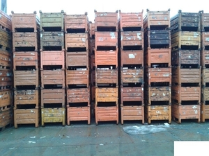 Тара, контейнеры, ящики, металлическая, складская, б/у - Изображение #3, Объявление #1521045